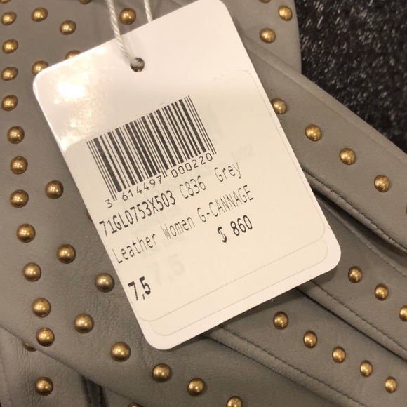 Dior Gold Studded Gloves - Picture 9 of 10